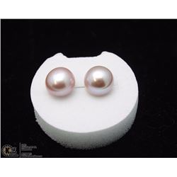 156-FRESH WATER PEARL EARRINGS .925 STERLING