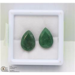 8- NATURAL GREEN EMERALD 16.5CT