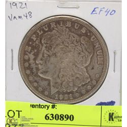 US 1921 MORGAN DOLLAR
