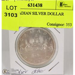 1965 CANADIAN SILVER DOLLAR