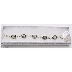 134-OLIVE TOURMALINE GEMSTONE BRACELET