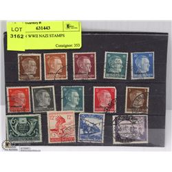 GERMAN WWII NAZI STAMPS