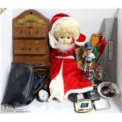 FLAT OF ASSORTED ESTATE ITEMS