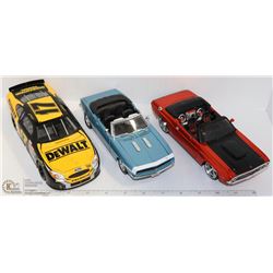 SET OF 3 DIE CAST CARS 1970 DODGE
