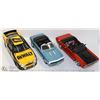 Image 1 : SET OF 3 DIE CAST CARS 1970 DODGE