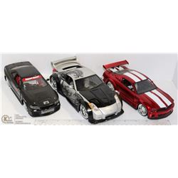 LOT OF 3 DIE CAST CARS