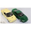 Image 1 : LOT OF TWO 1:18 SCALE DIE CAST CARS