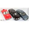 Image 1 : LOT OF THREE 1:18 DIE CAST CARS