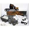 Image 1 : LOT OF 3 LARGE PLASTIC MODEL TRUCKS