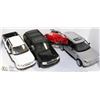 Image 1 : LOT OF FOUR 1:18 SCALE DIE CAST CARS