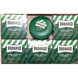CASE OF 6 PRORASO SHAVING BOWLS
