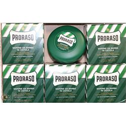 CASE OF 6 PRORASO SHAVING BOWLS