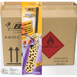 CASE OF 10 BIC BARBECUE LIGHTERS
