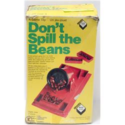 VINTAGE DON'T SPILL THE BEANS GAME