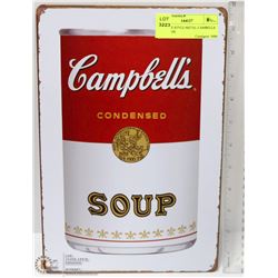 VINTAGE STYLE METAL CAMPBELL'S SOUP SIGN