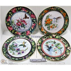 SET OF 4 THE BRADFORD EXCHANGE COLLECTOR PLATES