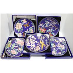 SET OF 5 THE BRADFORD EXCHANGE COLLECTOR PLATES