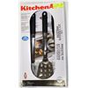 Image 1 : NEW KITCHEN AID LARGE 3 PIECE BBQ TOOL SET