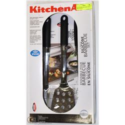 NEW KITCHEN AID LARGE 3 PIECE BBQ TOOL SET