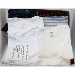 FLAT OF MEDIUM MENS CLOTHES INCL 1 LONG SLEEVE