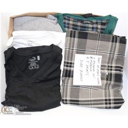 FLAT OF XL MENS CLOTHES INCL 1 PAJAMA SET, 2