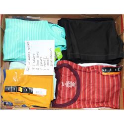 FLAT OF MEDIUM LADIES CLOTHES INCL 5 TANK TOPS, 4