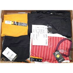 FLAT OF MEDIUM LADIES CLOTHES INCL 4 TANK TOPS, 1