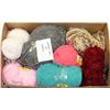 Image 1 : LARGE BOX OF ASSORTED YARN