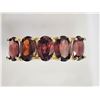 Image 3 : #34-10KT YELLOW GOLD GARNET (2.94CT) RINGS
