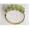 Image 1 : #45-10KT YELLOW GOLD PERIDOT (2.97CT) RING