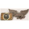 Image 1 : LOT OF 2 NEW BELT BUCKLES