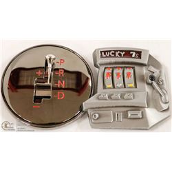 LOT OF 2 BELT BUCKLES