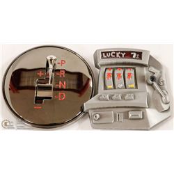 LOT OF 2 BELT BUCKLES