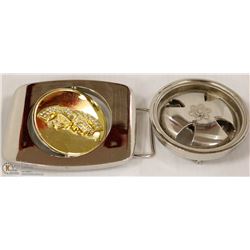 LOT OF 2 BELT BUCKLES