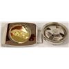 Image 1 : LOT OF 2 BELT BUCKLES