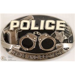 POLICE BELT BUCKLE