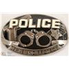 Image 1 : POLICE BELT BUCKLE