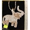 Image 1 : BLING ELEPHANT PENDANT ON CHAIN