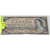 Image 1 : 1954 CANADIAN $100.00 BANK NOTE