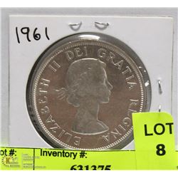 1961 CANADIAN $1.00 COIN
