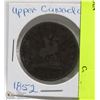 Image 1 : 1852 UPPER CANADA ONE PENNY COIN