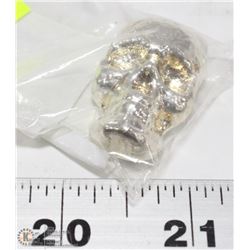 2-OZ .999 SILVER SKULL