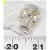 Image 1 : 2-OZ .999 SILVER SKULL