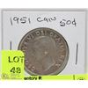 Image 1 : 1951 CANADIAN 50 CENT COIN