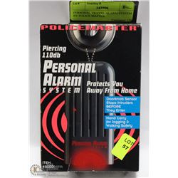 PERSONAL TRAVEL ALARM SYSTEM BY POLICE MASTER