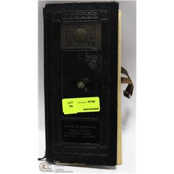 VINTAGE LIFE INSURANCE BOOK