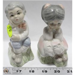 PAIR OF VINTAGE SPANISH ORNAMENTS