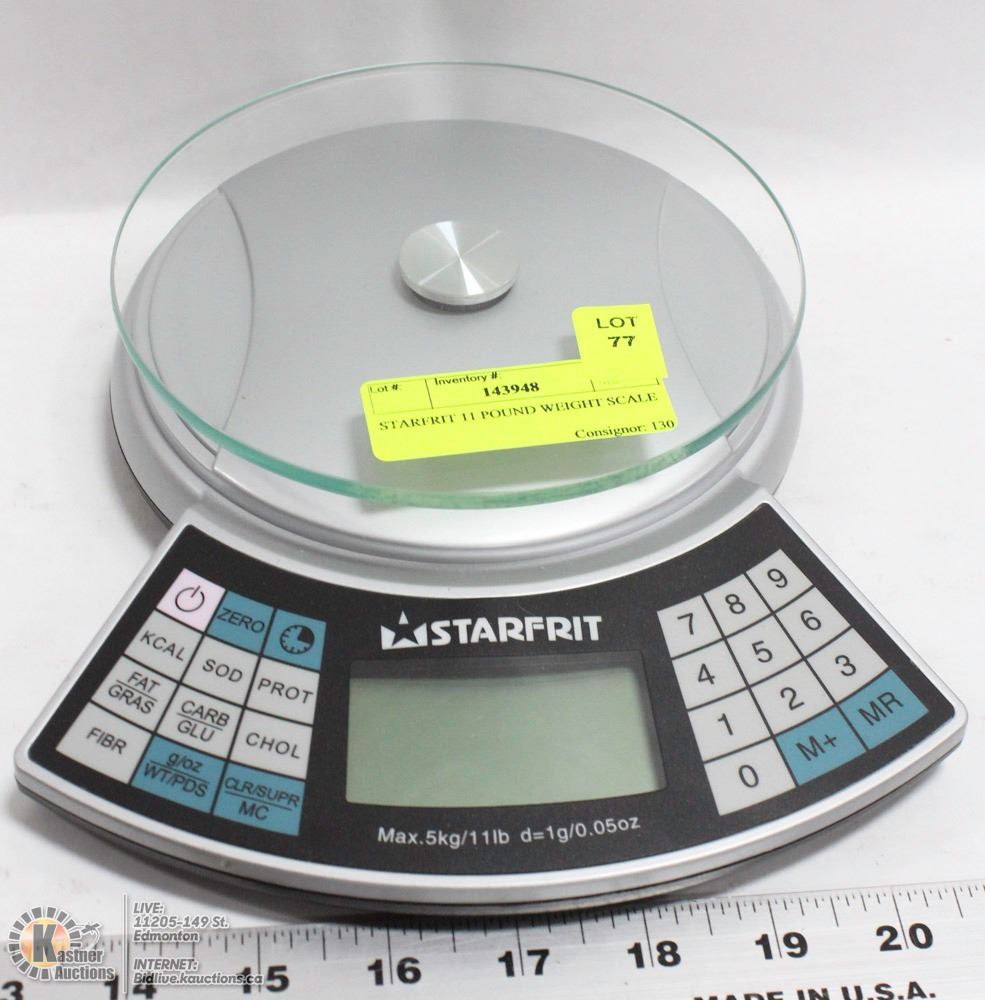 STARFRIT 11 POUND WEIGHT SCALE