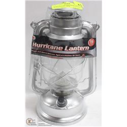 HURICANE LANTERN POWERED BY 16 LED LIGHTS  NEW