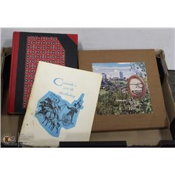 3 VINTAGE BOOKS SEARS, CANADA 100, EDMONTON